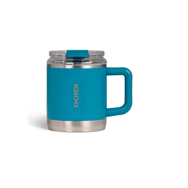 Taza Térmica Igloo 450ml para Café Azul Moderno