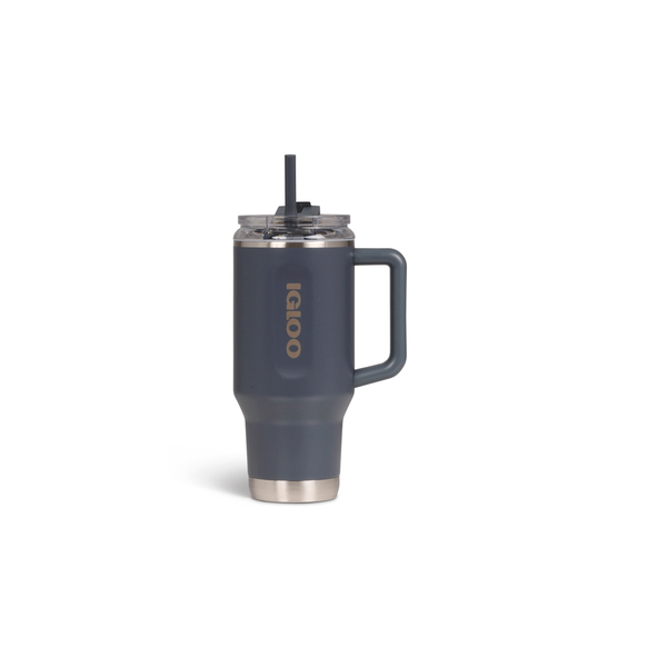 Vaso Térmico Igloo 950ml Carbonite c/Pajita
