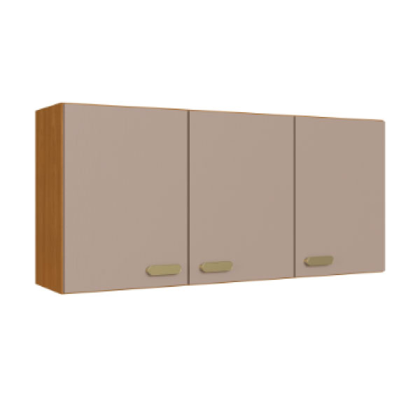 Armario Viena 3 Puertas 120 6180.3 Indekes Freijo|Gamuza