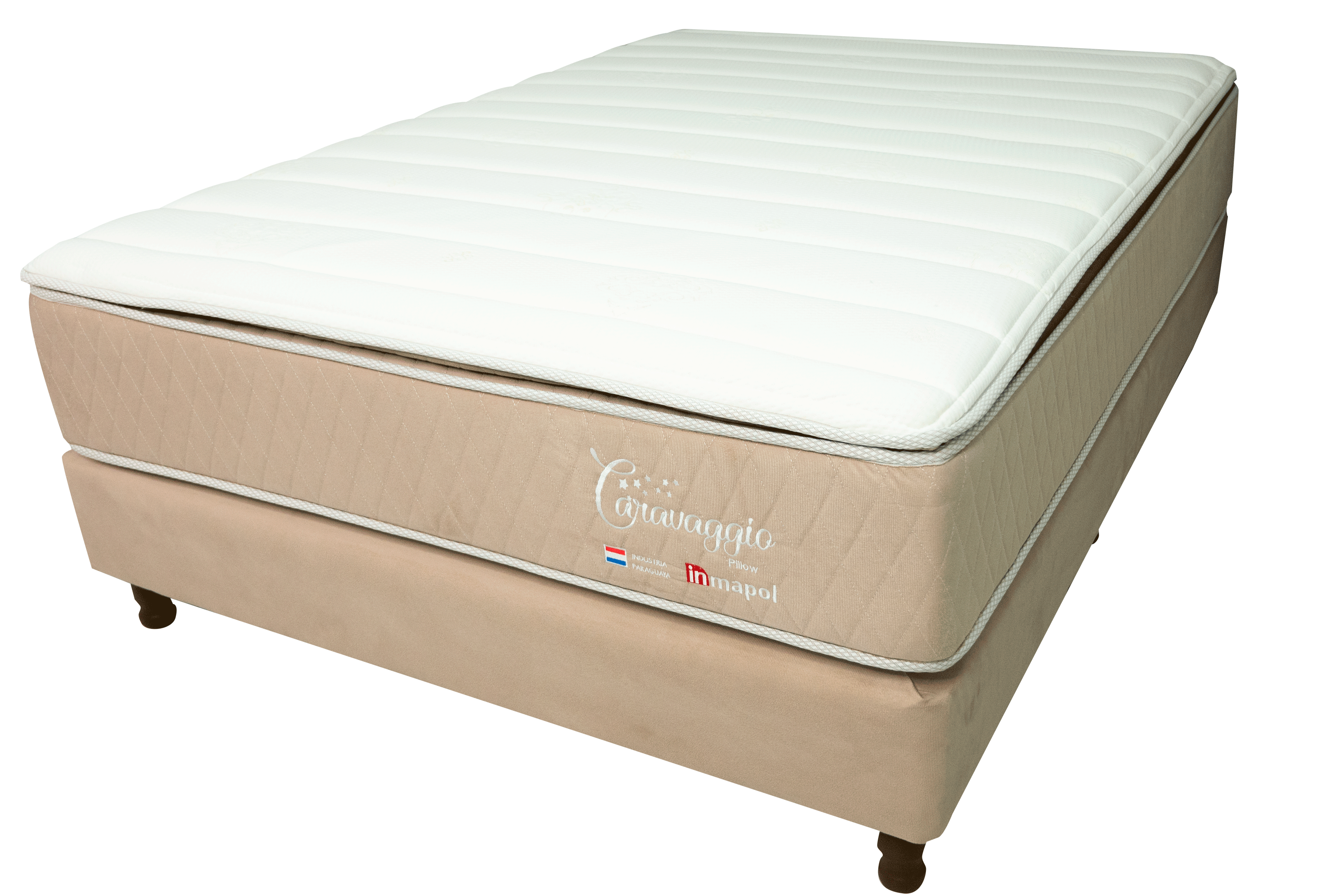 Sommier Inmapol Caravaggio Pillow 140 X 190 Beige
