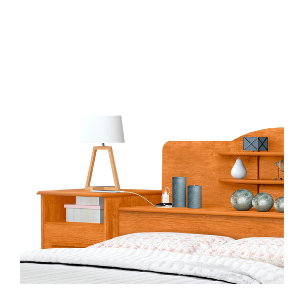 Cabecera Imperial J&A Nature 1,60 m con Mesas de Luz