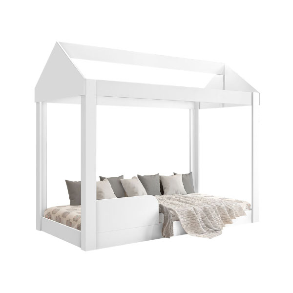 Cama Soltero Montesoriano J&A Blanco