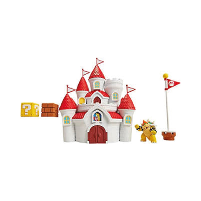 Super Mario Castillo de Peach Jakks NTND