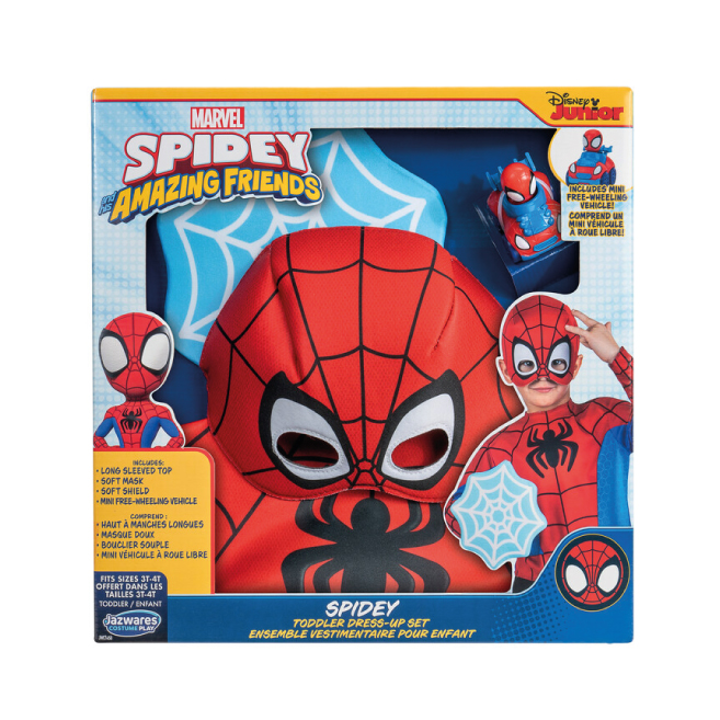Disfraz Spidey Jazwares 3-4 Años