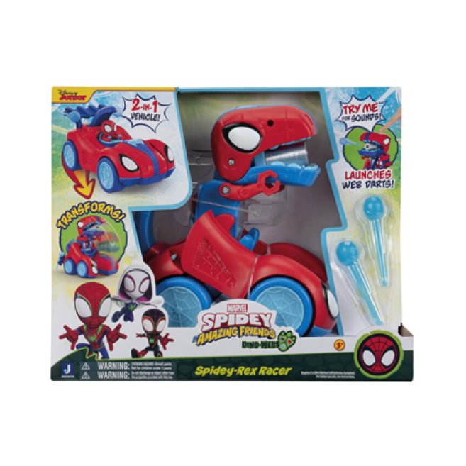 Vehículo Spidey Jazwares Spidey Dino Rex