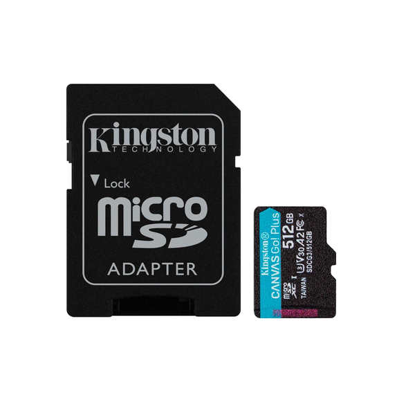 Memoria Micro SD Kingston 512GB Canvas Go Plus