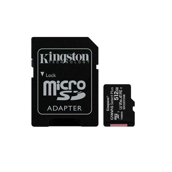 Memoria Micro SD Kingston 512GB Canvas Select Plus