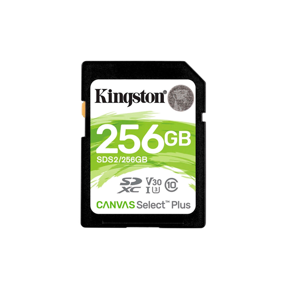 Memoria SD Kingston 256GB Canvas Select Plus
