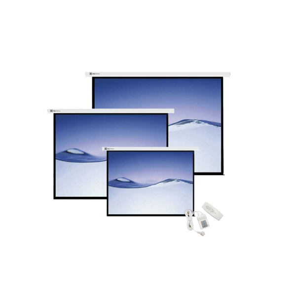 Pantalla Proyector Klip 100" KPS-502 Motorizada con Control