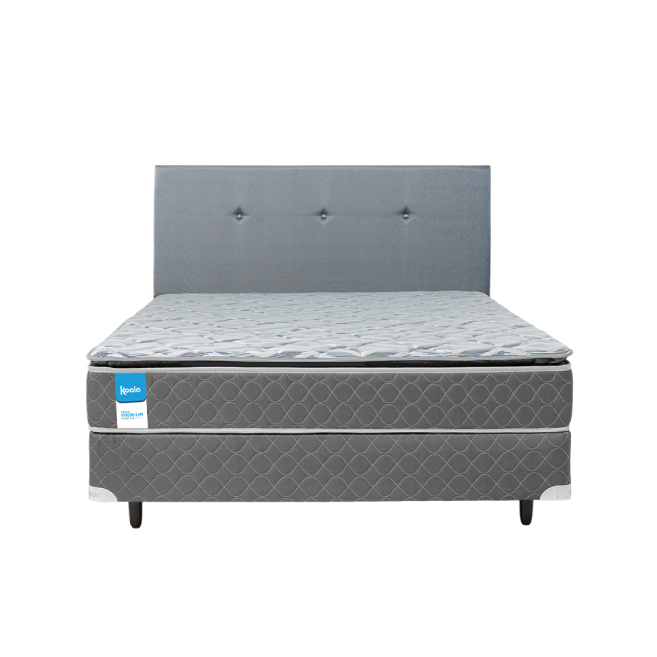 Koala Sommier Premium Pillow Top con Cabecera Doble / 2 plazas · 140 × 190 cm