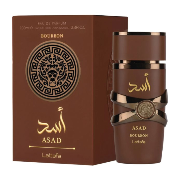 Perfume Lattafa Asad Bourbon EDP - Masculino 100mL