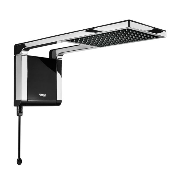 Ducha Lorenzetti Acqua Storm Negro Cromo 220V 6800W LO510055Z