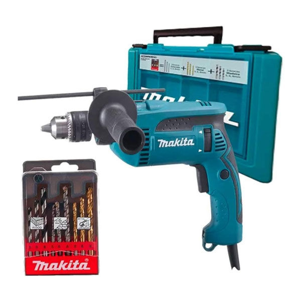 Set Maleta + Broca Makita Hp1640 13Mm