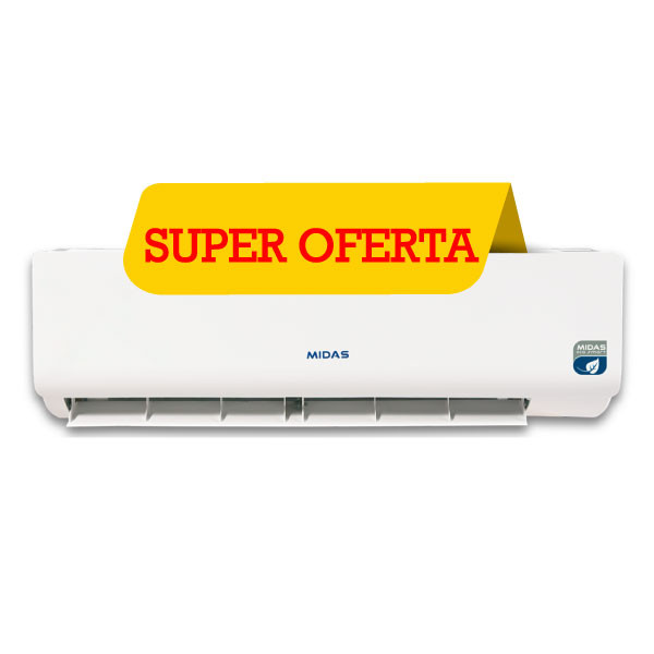 Acondicionador de Aire Midas 12.000 BTU