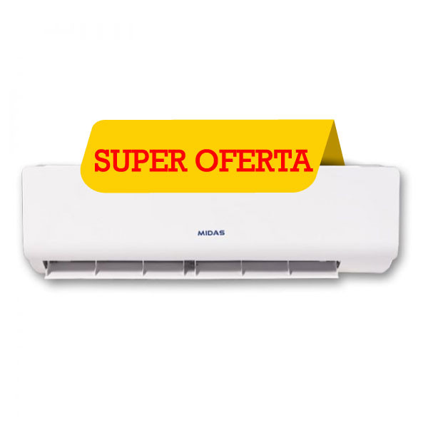 Acondicionador de Aire Midas 18.000 btu gas ecológico
