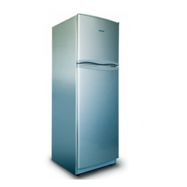 Heladera Midas 340 L HFH340INMA F.H Plata