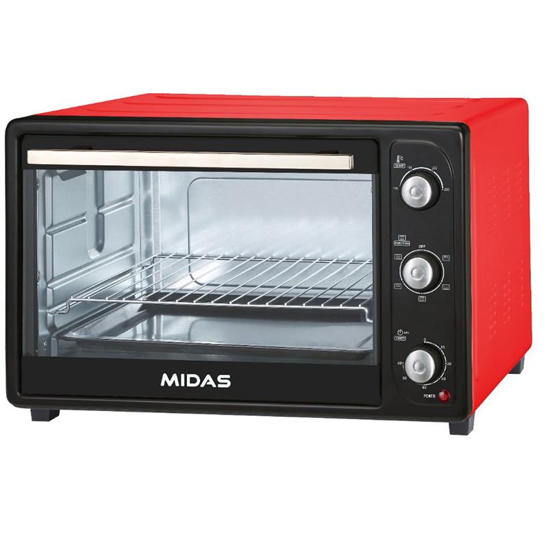Horno Eléctrico Midas MD-KR45 45 Lts Rojo