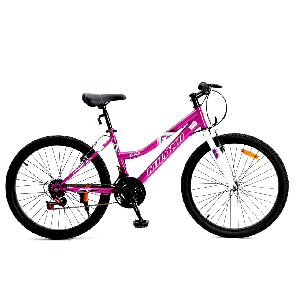 Bicicleta Milano Action Aro 24 Dama Lila