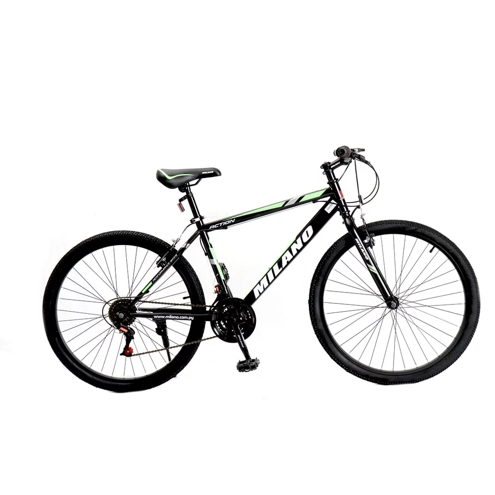 Bicicleta Milano Action Aro 26 18 Velocidades Negro