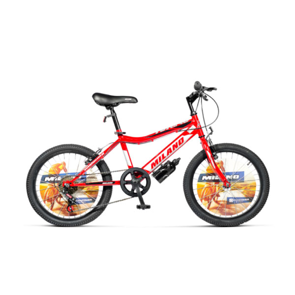 Bicicleta Milano Torino Aro 20 rojo c/Cambio