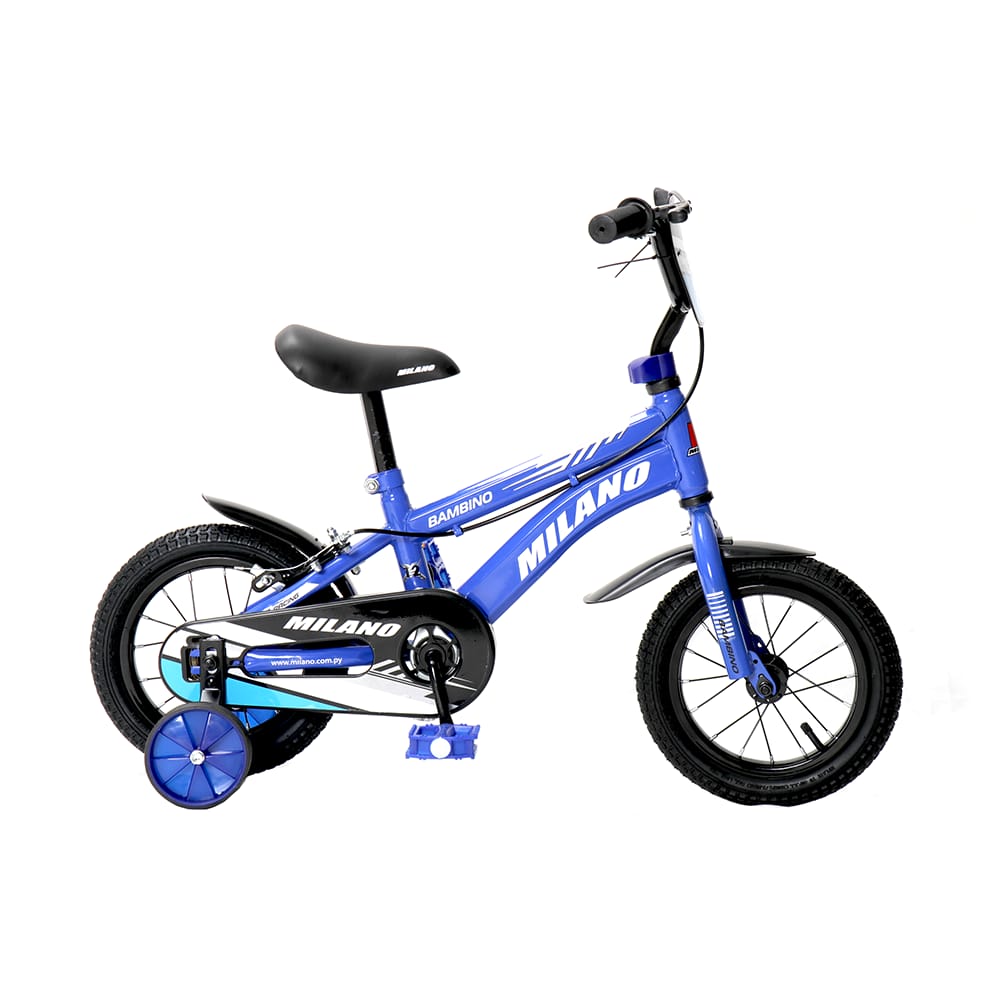 Bicicleta Milano Bambino Aro 12" C/F Azul