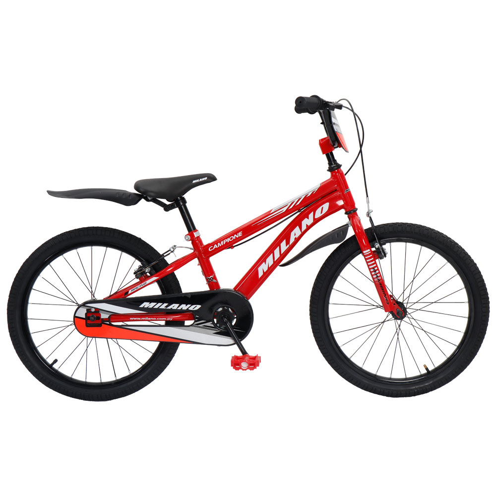 Bicicleta Milano Campione Aro 20 Rojo