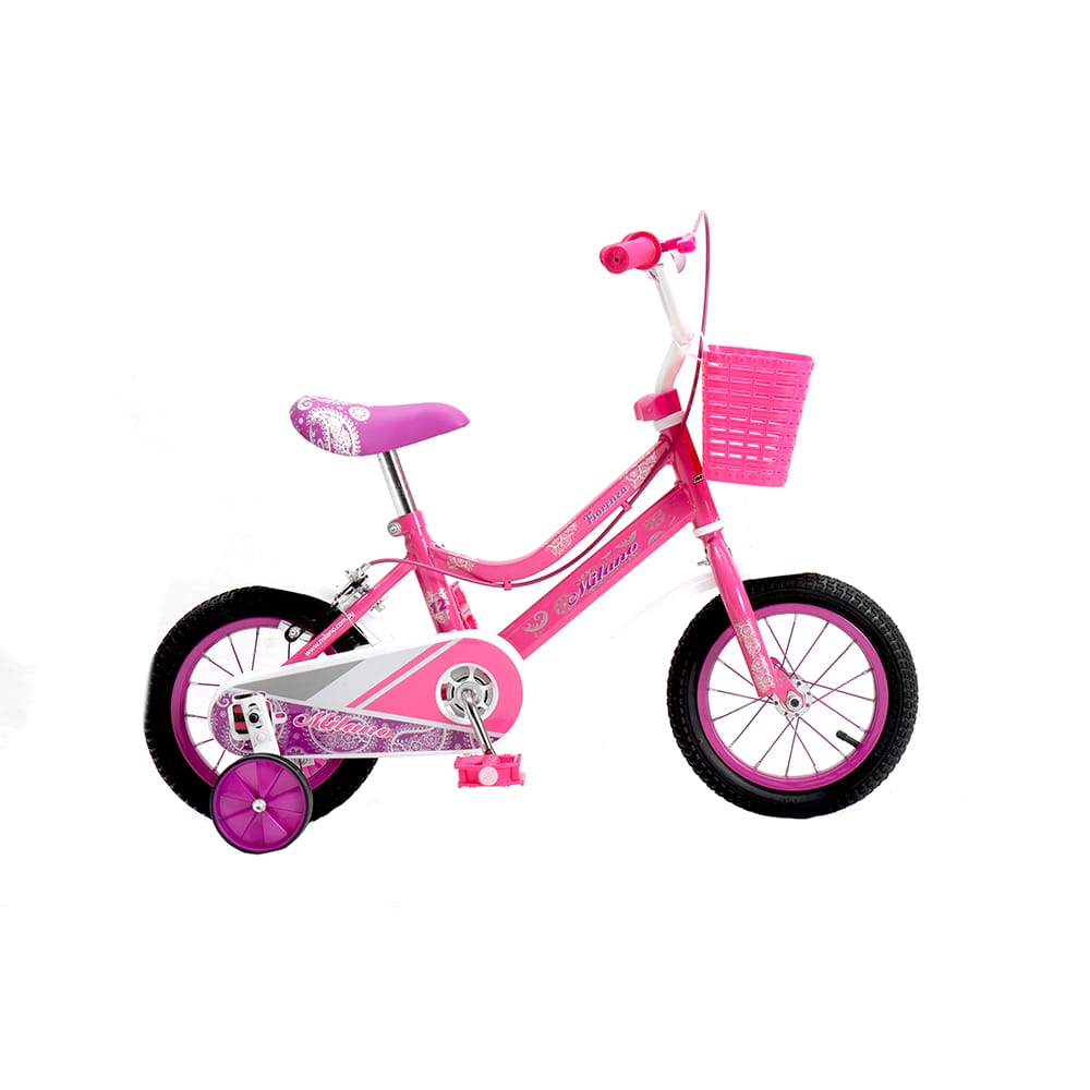 Bicicleta Milano Fiorenza Aro 12 Fucsia