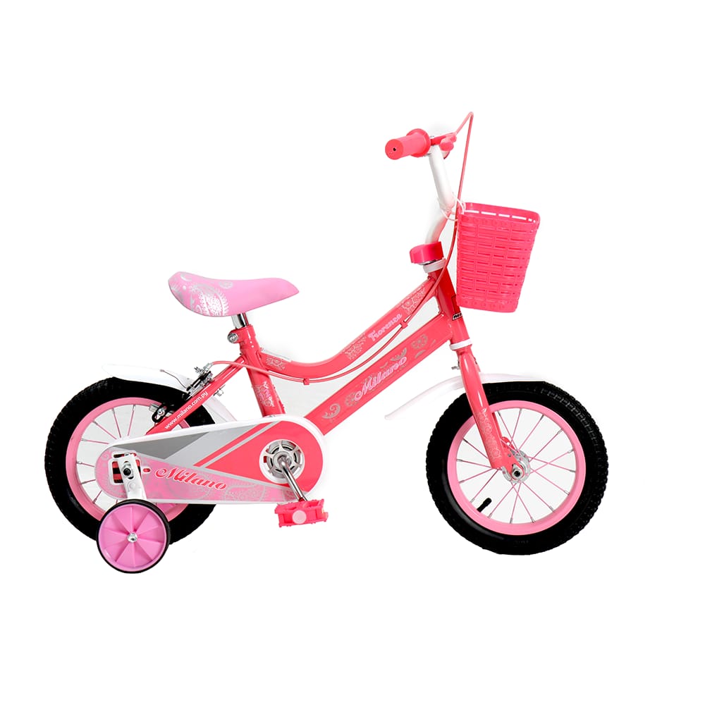 Bicicleta Milano Fiorenza Aro 12 Rosado