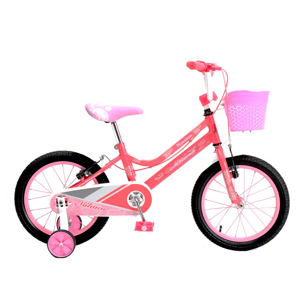 Bicicleta Milano Fiorenza Aro 16 Rosado