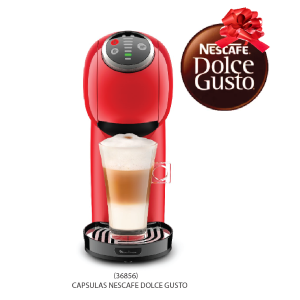 Cafetera Moulinex Dolce Gusto Genio S Plus Roja