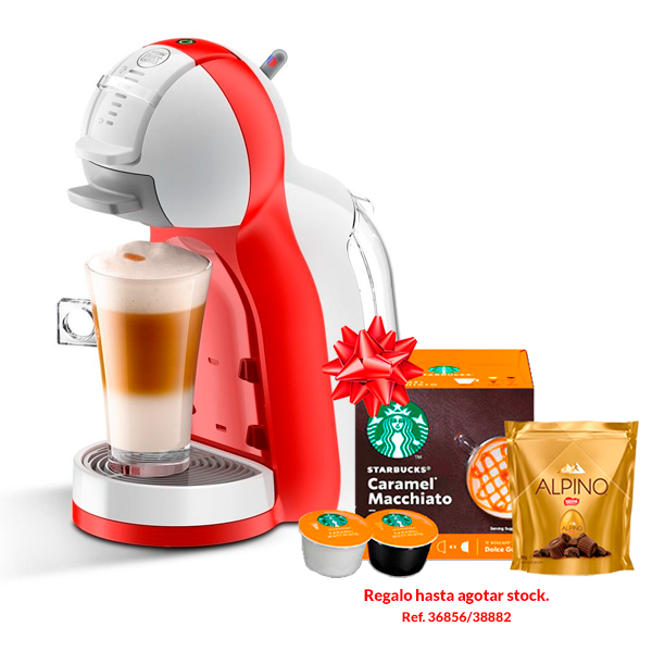 Cafetera Moulinex Dolce Gusto Mini me Roja