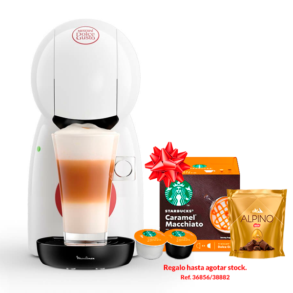 Cafetera de cápsulas Nescafé Dolce Gusto Krups Piccolo Roja. Mod. EDG200R -  ECOBADAJOZ DON BENITO