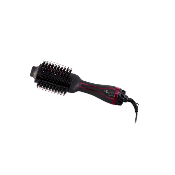 Peine Secador Oval Multilaser EB063 1200W 220V – Negro con Rosado