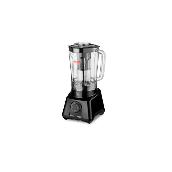 Licuadora Multilaser 2.6L Jarra Plástica Con Filtro 1100W 220V Negro LQ1102