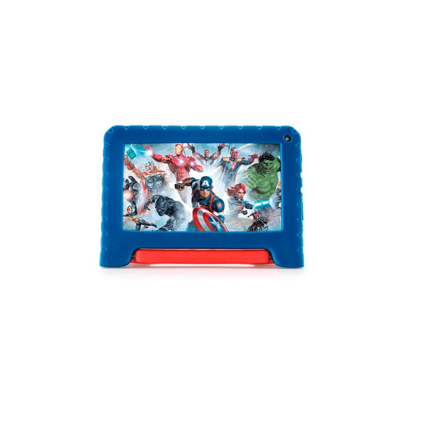 Tablet Kid Android Multilaser NB625 Azul Avengers Disney