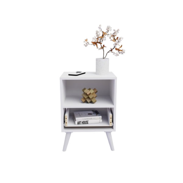 Mesa de Noche Multimóveis con Cajón
