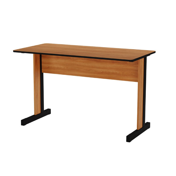 Mesa De Escritorio 160 Economica Perfect 50.27 Giobel Nogal | Negro