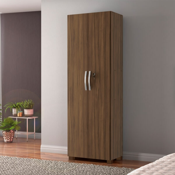Multiuso Notável NT4020 2 Puertas con Llave Nogal Trend