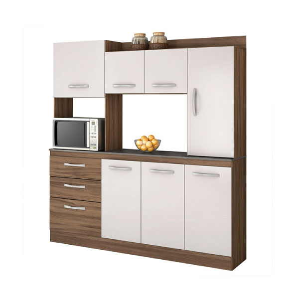 Kit Cocina Nt3000 Notavel Nogal Trend|Off White