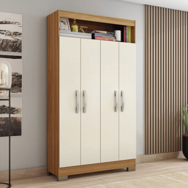 Multiuso 4 Puertas Nt4040 Notavel Freijo Trend | Off White