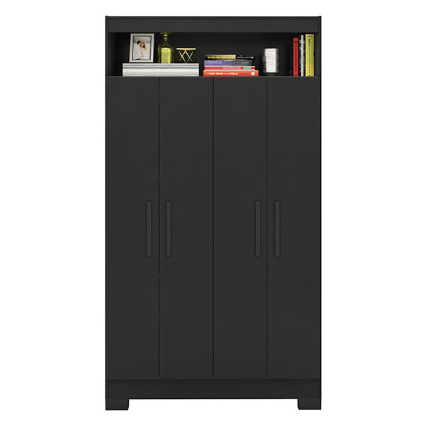 Multiuso Organizador 4 Puertas Nt4040 Notavel Negro Tx
