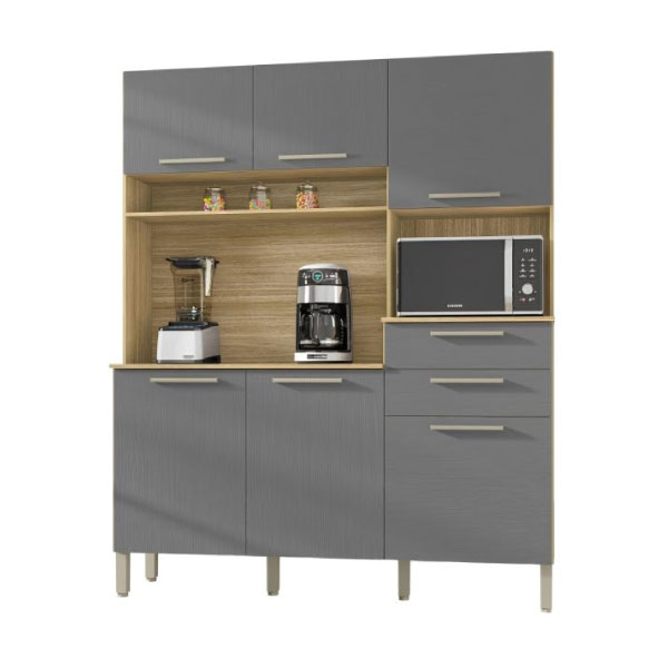Mueble de Cocina Kits Parana Montesa Freijó/Gris