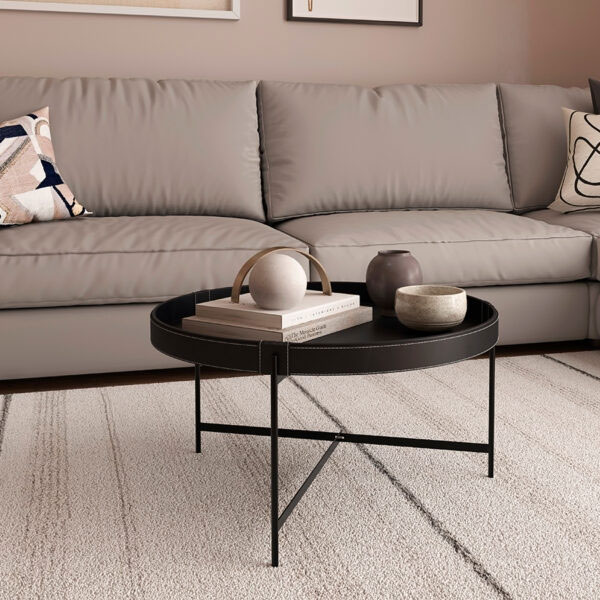 Mesa Centro Décor 700 Patrimar Negro
