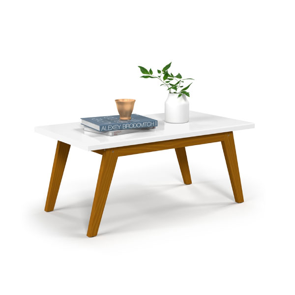Mesa Centro Prism Patrimar Blanco | Madera