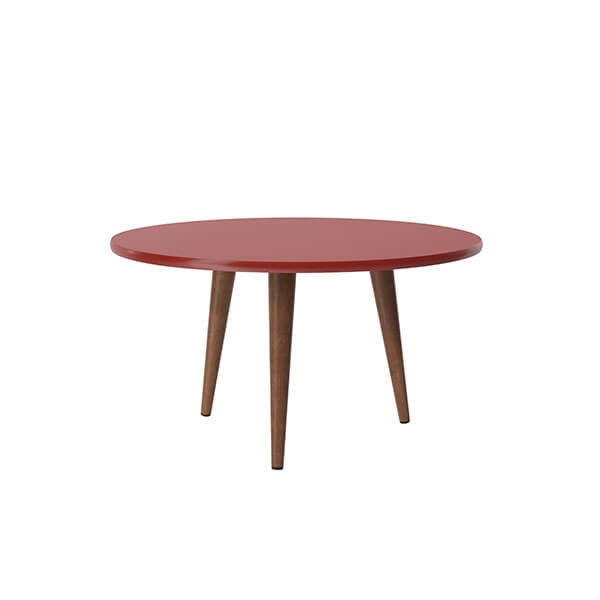 Mesa Centro Skinny Patrimar Rojo