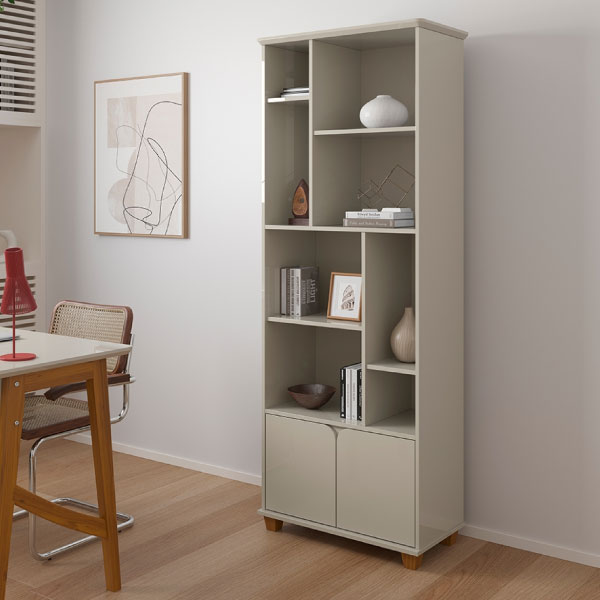 Armario Alto 2 Puertas Tauros Patrimar Off White