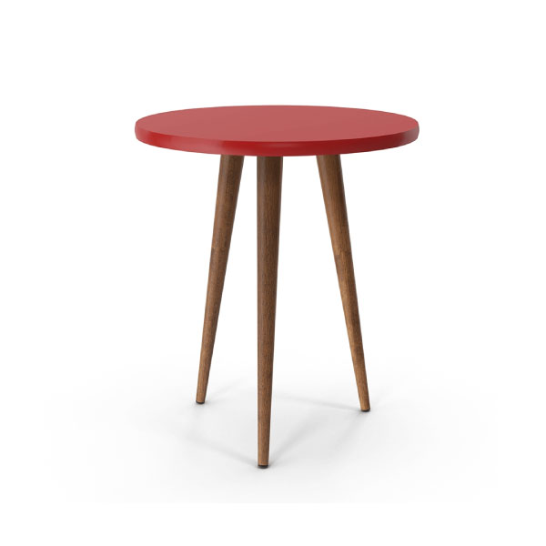 Mesa Lateral Skinny Patrimar Rojo