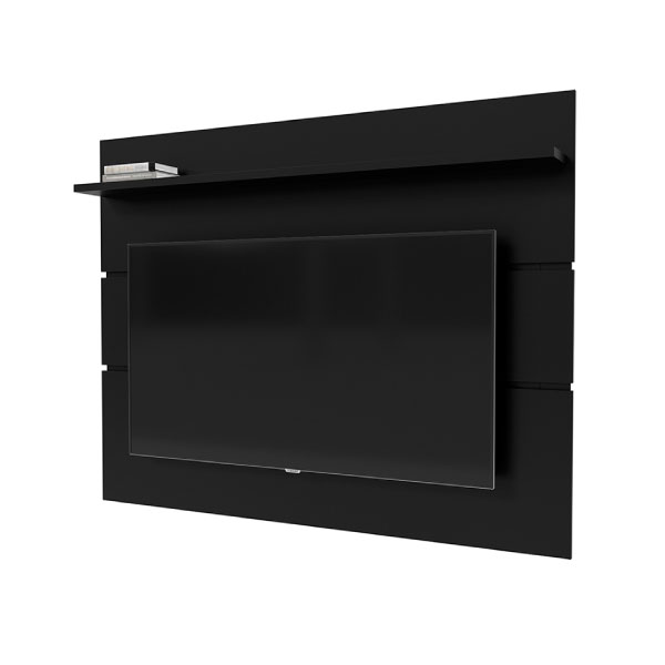 Panel Prism 160 Patrimar Negro Acetinado | Cumaru