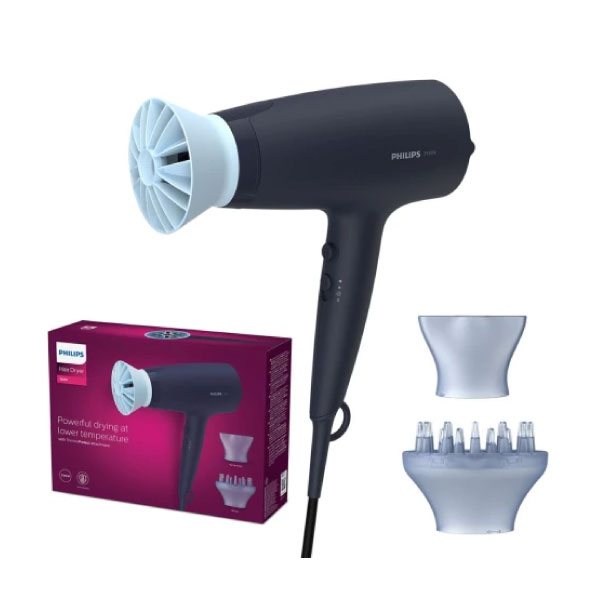 Secador De Pelo Philips Bhd360/20 Con 1 Difusor & Boquilla