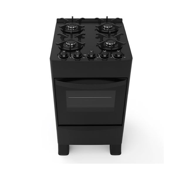 Cocina Realce Smart Glass 4H Negro